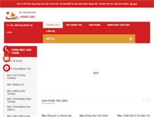Tablet Screenshot of maymochoanglong.vn